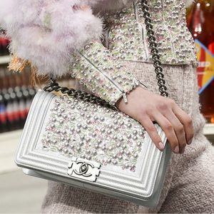 Chanel limited edition medium boy bag